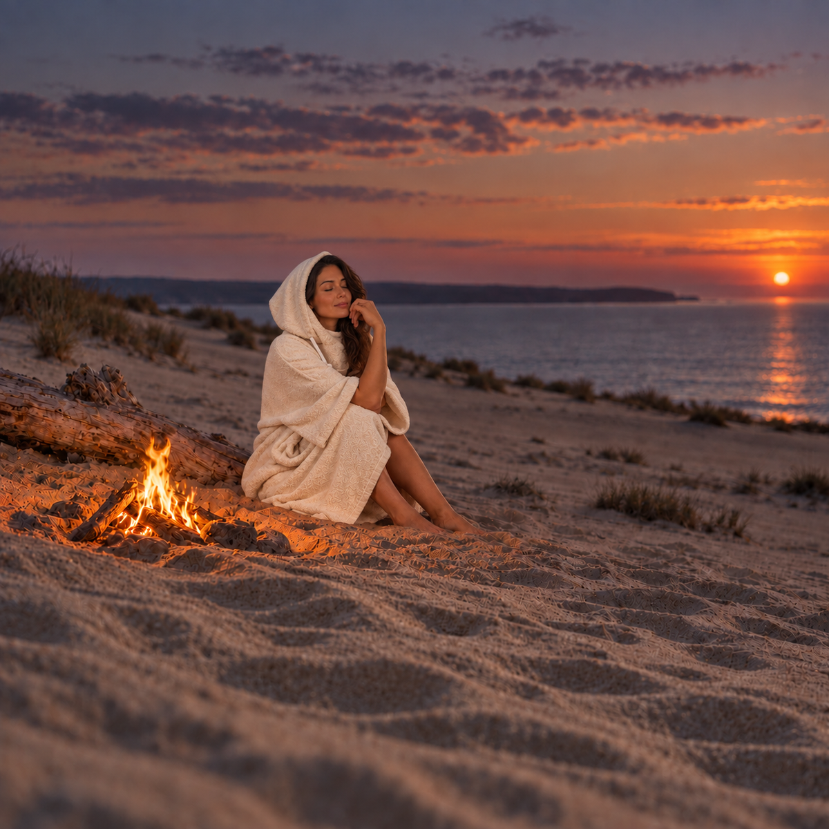 Premium Terry Towel Poncho