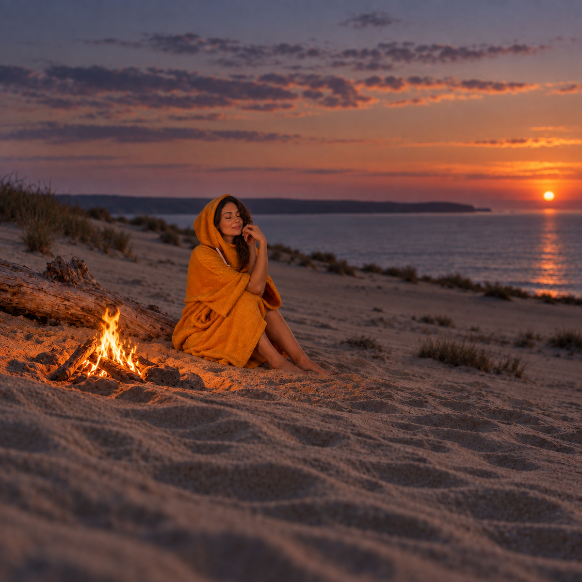 Premium Terry Towel Poncho
